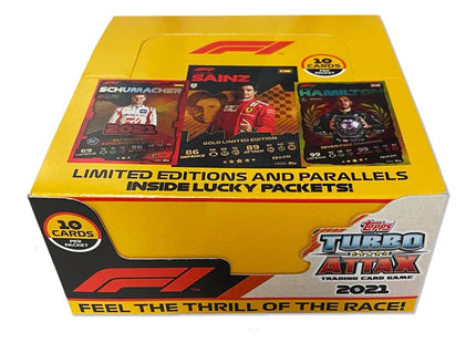 2021 Topps F1 Turbo Attax Display (24 Packs)