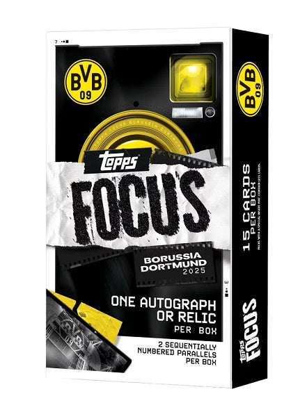 Borussia Dortmund Topps Focus Hobby Box 2025