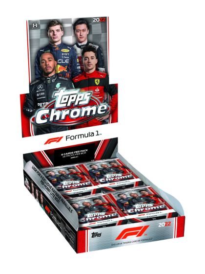 Topps F1 Chrome 2022 Racing Hobby LITE Box