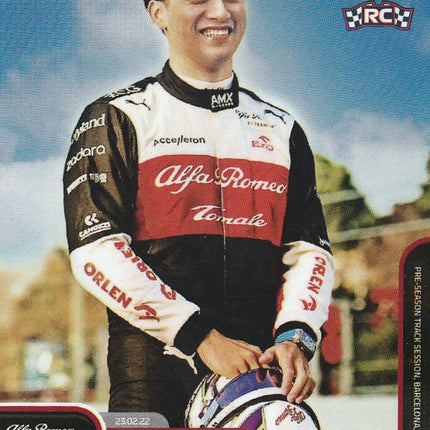 P07 Zhou Guanyu RC: First full-time Chinese F1 driver 