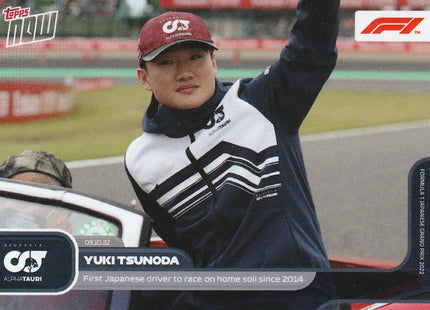 67 Yuki Tsunoda: First Japanese driver to race on home soil since 2014