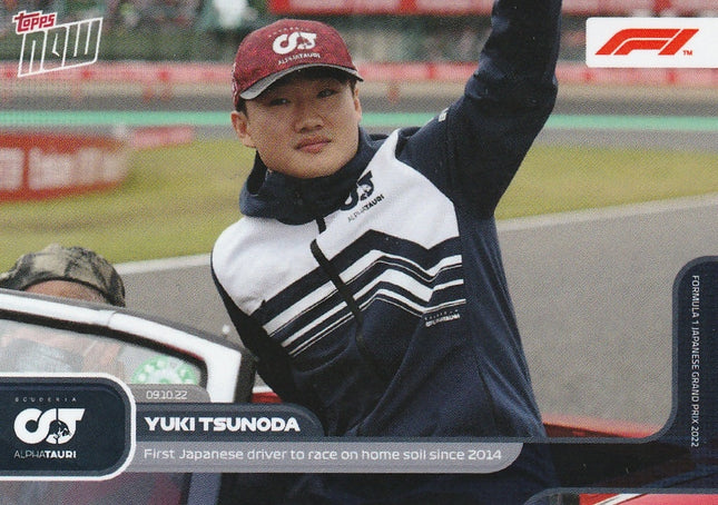 67 Yuki Tsunoda: First Japanese driver to race on home soil since 2014