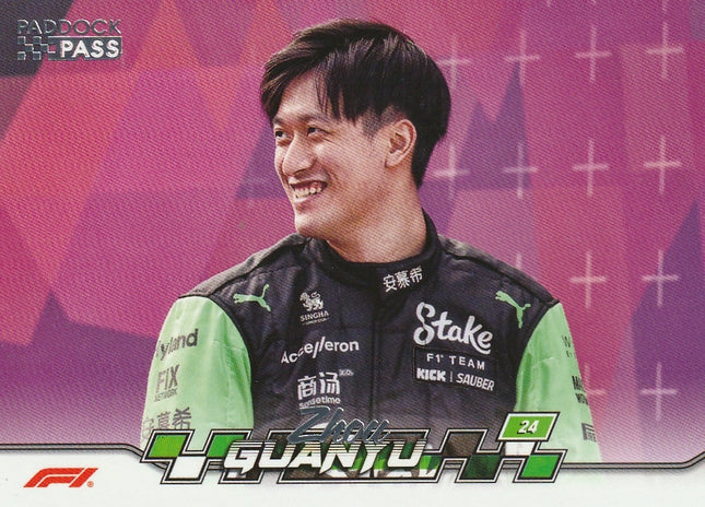 14 Zhou Guanyu (Sauber)