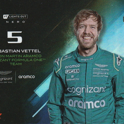 Sebastien Vettel (Black & White)