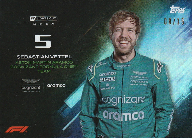 Sebastien Vettel (Black & White)