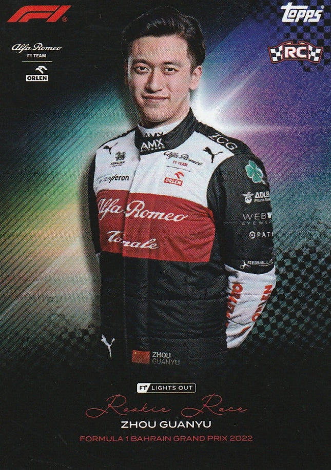 Zhou Guanyu – Bahrain GP ROOKIE RACE