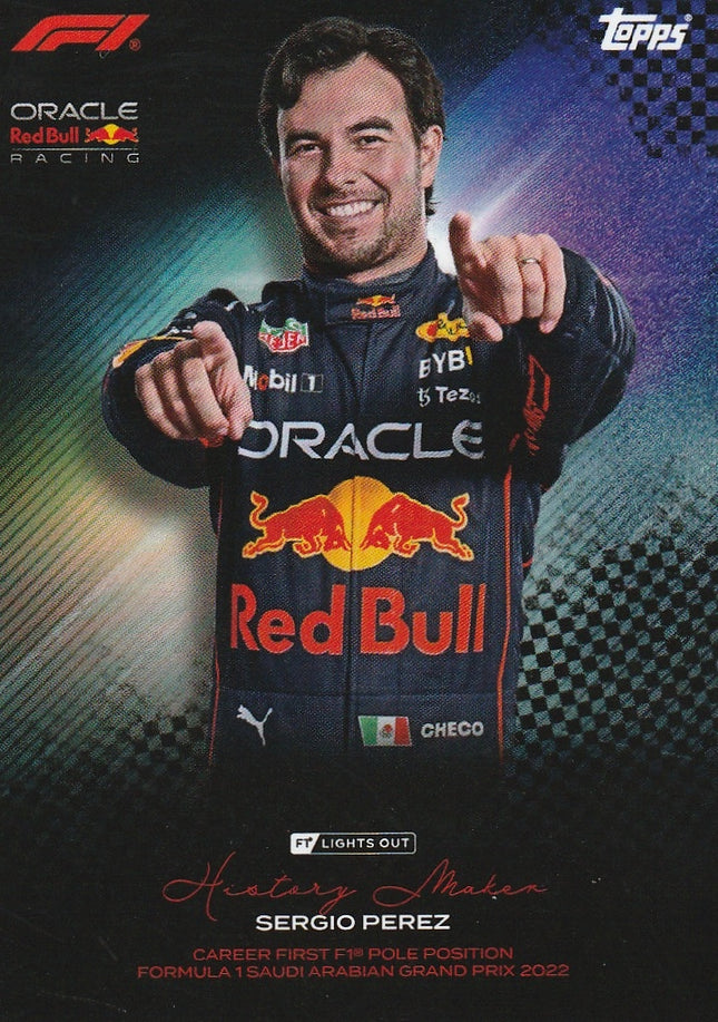 Sergio Perez - Career 1st pole position