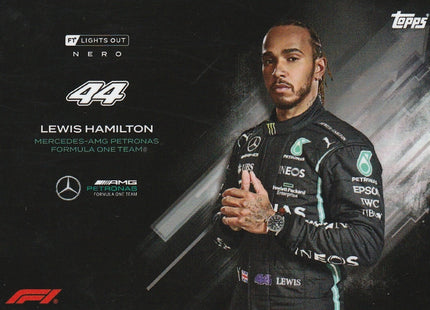 Lewis Hamilton (Black & White)