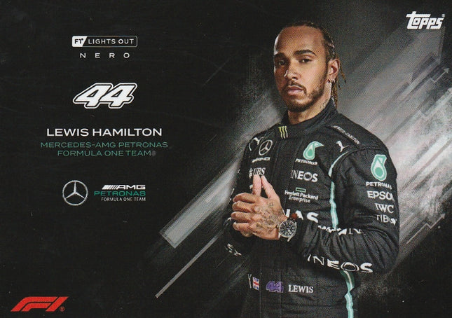 Lewis Hamilton (Black & White)