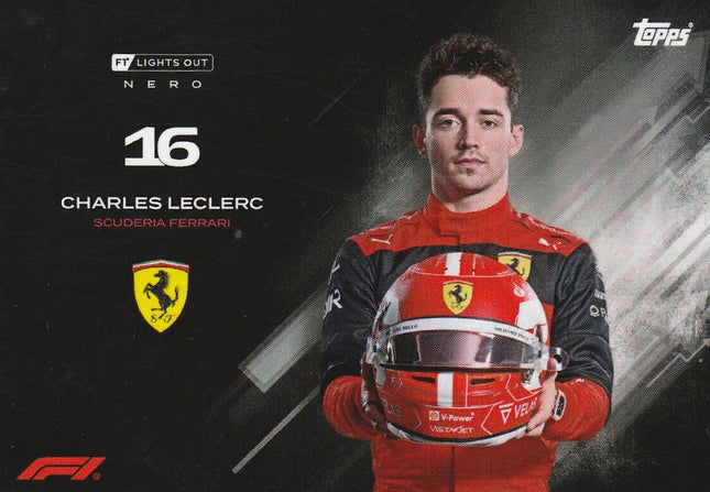 Charles Leclerc (Black & White)