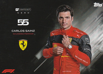 Carlos Sainz (Black & White)