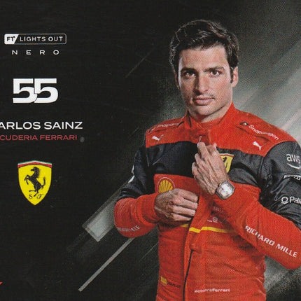 Carlos Sainz (Black & White)