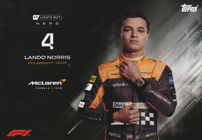Lando Norris (Black & White)