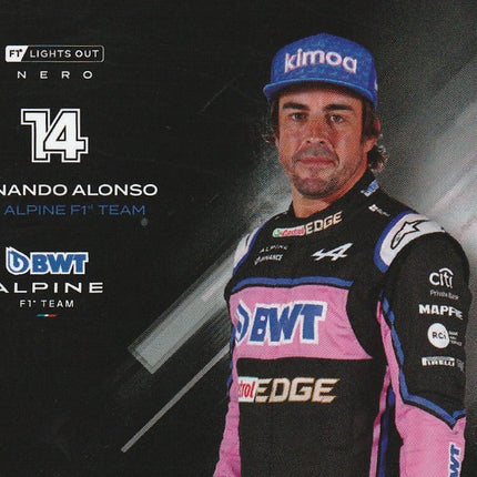 Fernando Alonso (Black & White)