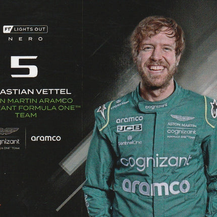 Sebastien Vettel (Black & White)
