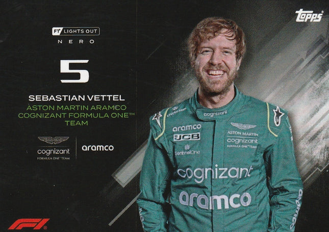 Sebastien Vettel (Black & White)
