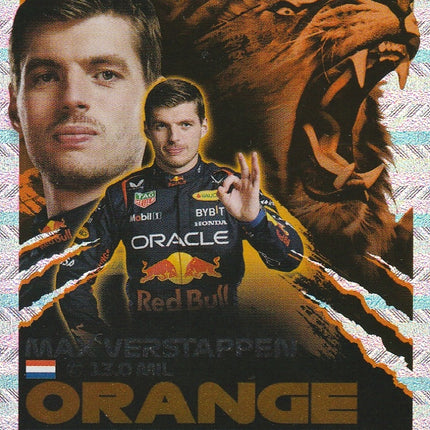 LE1 Max Verstappen (Red Bull) – Orange