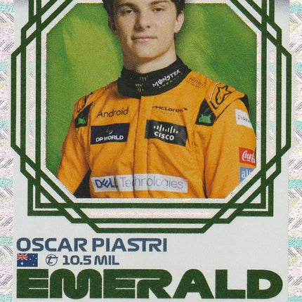 LE2 Oscar Piastri (McLaren) – Emerald