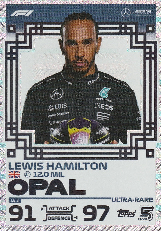 LE3 Lewis Hamilton (Mercedes) – Opal