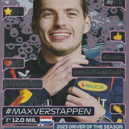 312 Max Verstappen / Driver of the Season (Red Bull)