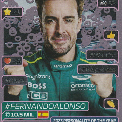 308 Fernando Alonso / Personality of the Year (Aston Martin)