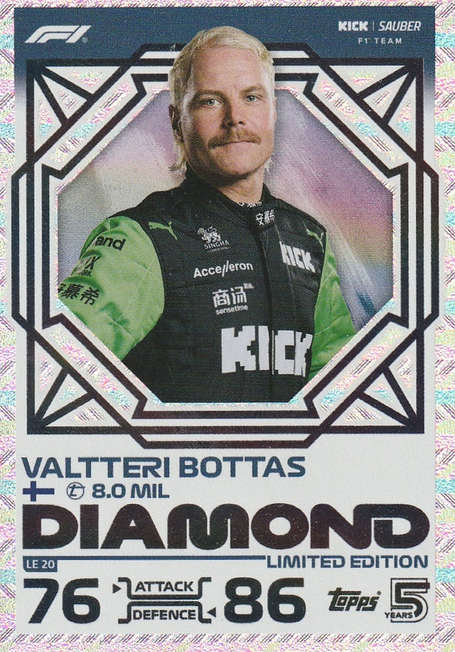 LE20 Valtteri Bottas (Sauber) – Diamond