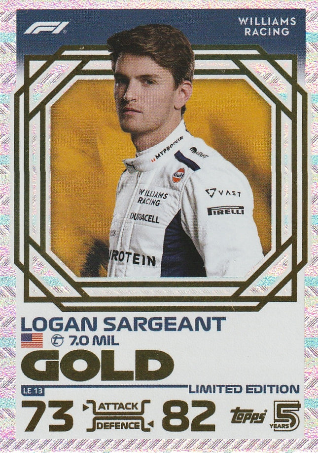 LE13 Logan Sargeant (Williams) – Gold