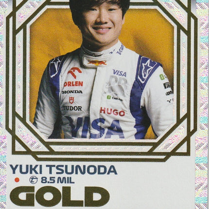 LE14 Yuki Tsunoda (VCARB) – Gold