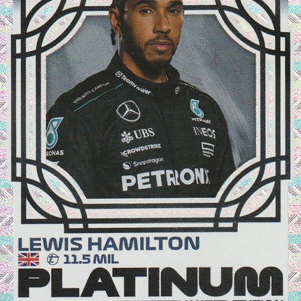 LE19 Lewis Hamilton (Mercedes) – Platinum