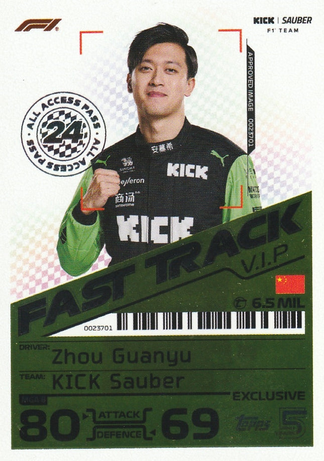 MGA8 Zhou Guanyu (Sauber)