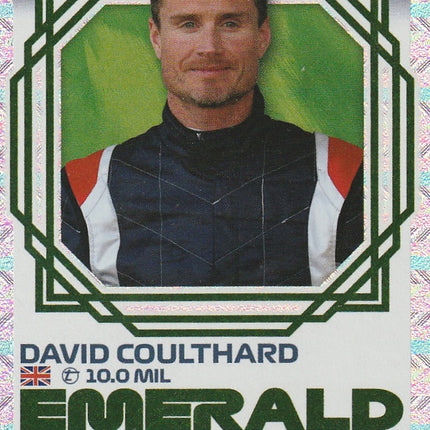 LE22 David Coulthard – Emerald