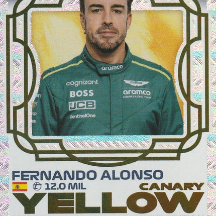 LE23 Fernando Alonso (Aston Martin) – Canary Yellow