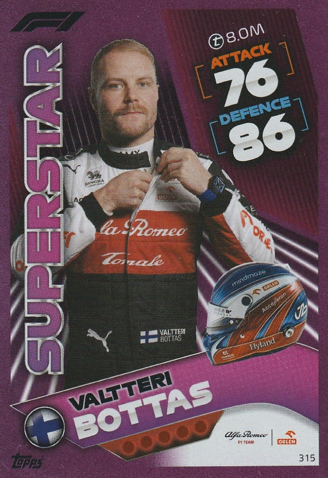 315 Valtteri Bottas (Alfa Romeo)