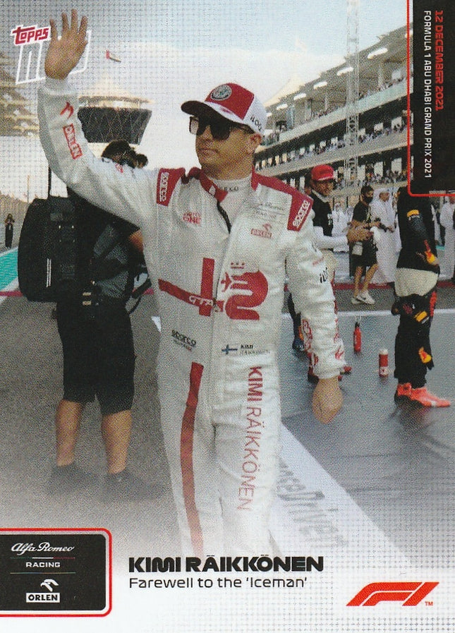 87 Kimi Raikkonen: Farewell to the Iceman