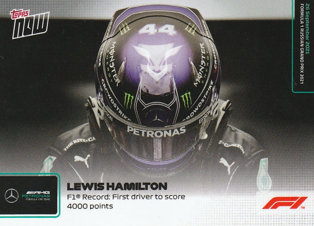 56 Lewis Hamilton - F1 Record: First driver to score 4,000 points