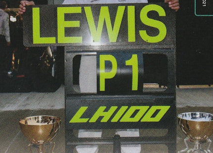 55 Lewis Hamilton - F1 Record: First driver to win 100 races