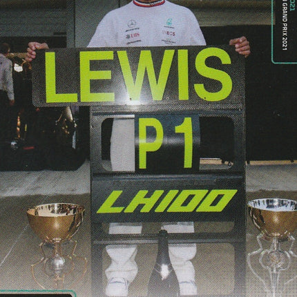 55 Lewis Hamilton - F1 Record: First driver to win 100 races
