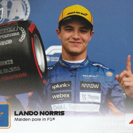 58 Lando Norris: Maiden pole in F1