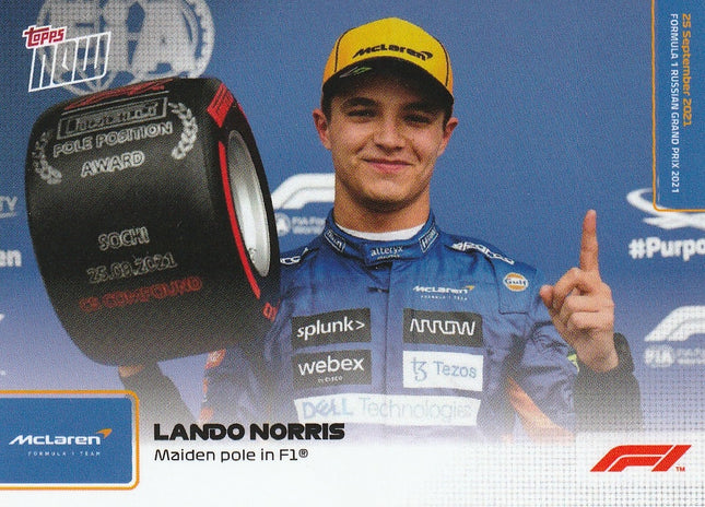 58 Lando Norris: Maiden pole in F1