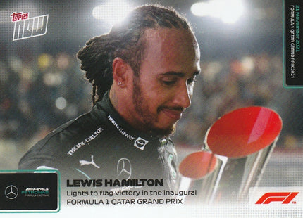 74 Lewis Hamilton: Lights to flag victory in the inaugural Qatar Grand Prix