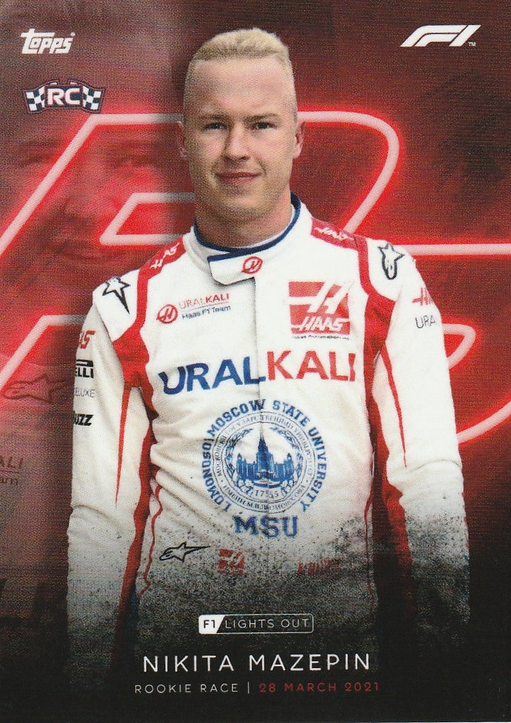 Nikita Mazepin Rookie Race