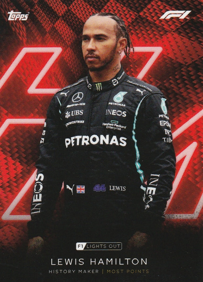 Lewis Hamilton History Maker
