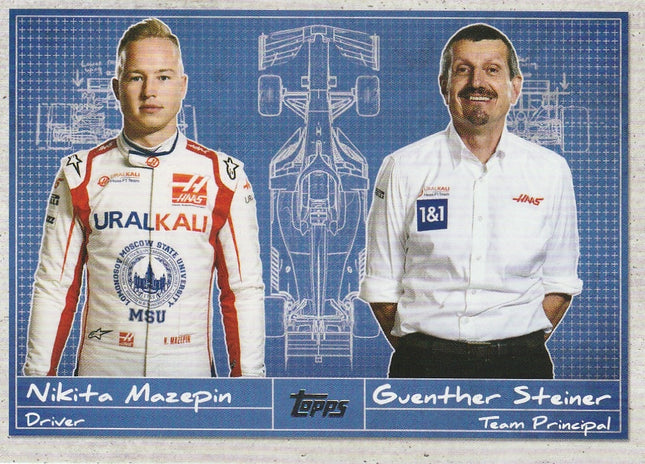 D-9 Guenther Steiner - Nikita Mazepin