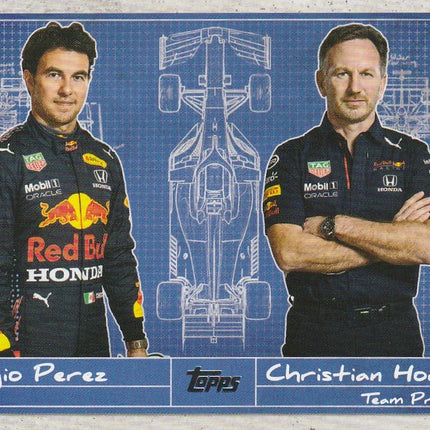 D-14 Christian Horner - Sergio Perez