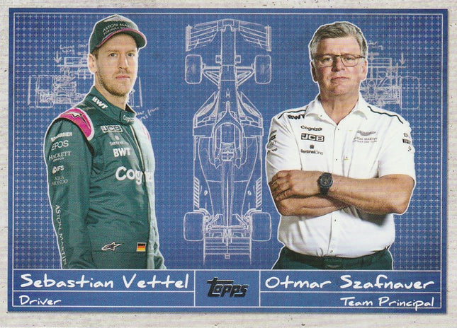 D-8 Otmar Szafnauer - Sebastian Vettel