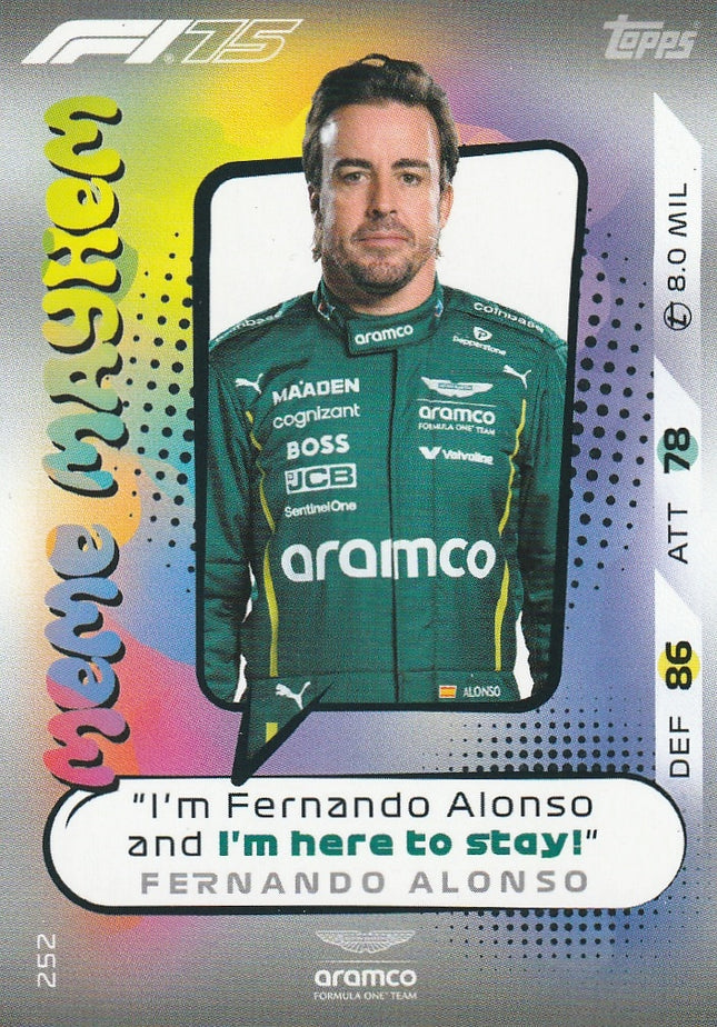 252 Fernando Alonso