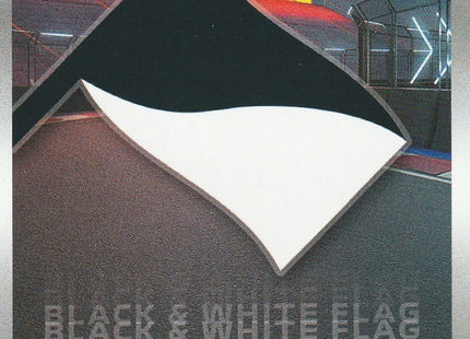 8 Black & White Flag