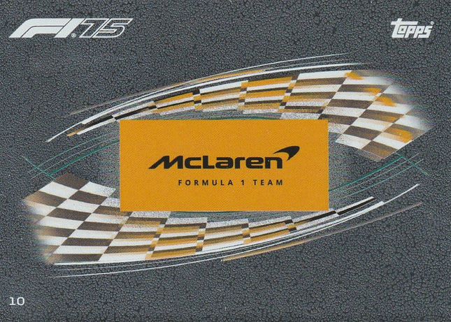 10 Team Logo McLaren