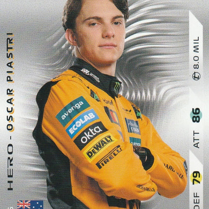 16 Oscar Piastri