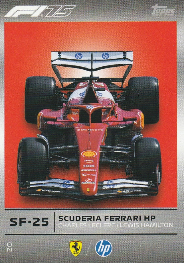 20 Team Car Ferrari